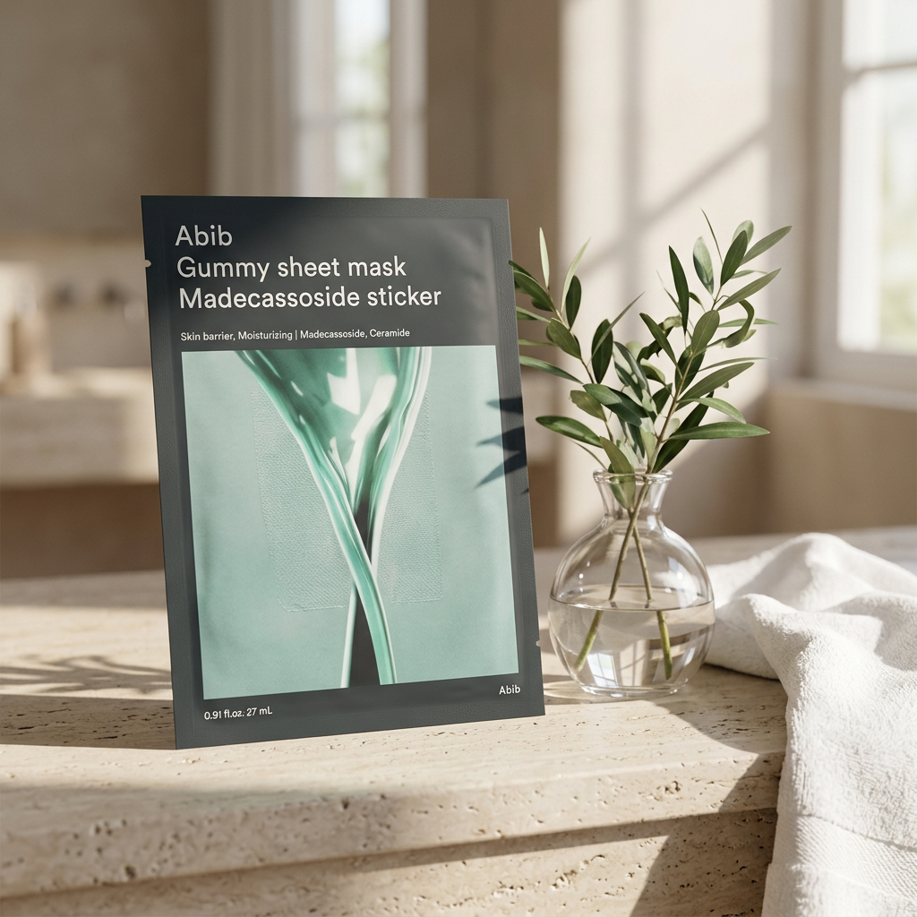 ABIB – Gummy Sheet Mask Madecassoside Sticker, 27ml