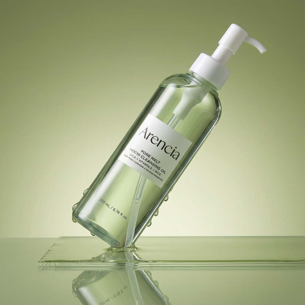 Arencia – Pore Melt Mochi Cleansing Oil, 200ml