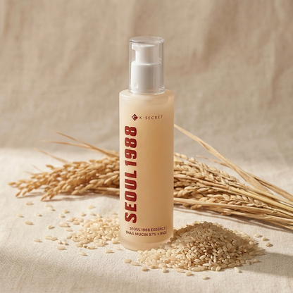 K-SECRET – SEOUL 1988 Essence: Snail Mucin 97% + Rice, 100m