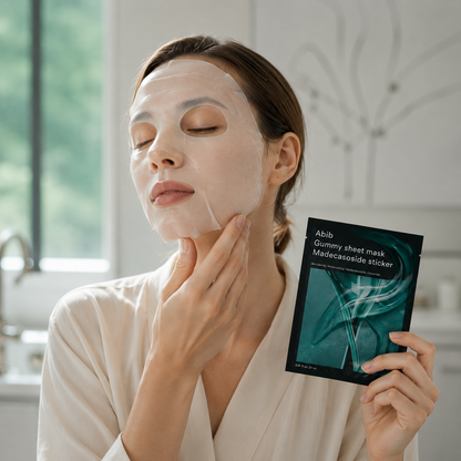 ABIB – Gummy Sheet Mask Madecassoside Sticker, 27ml