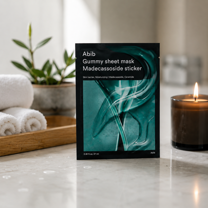 ABIB – Gummy Sheet Mask Madecassoside Sticker, 27ml