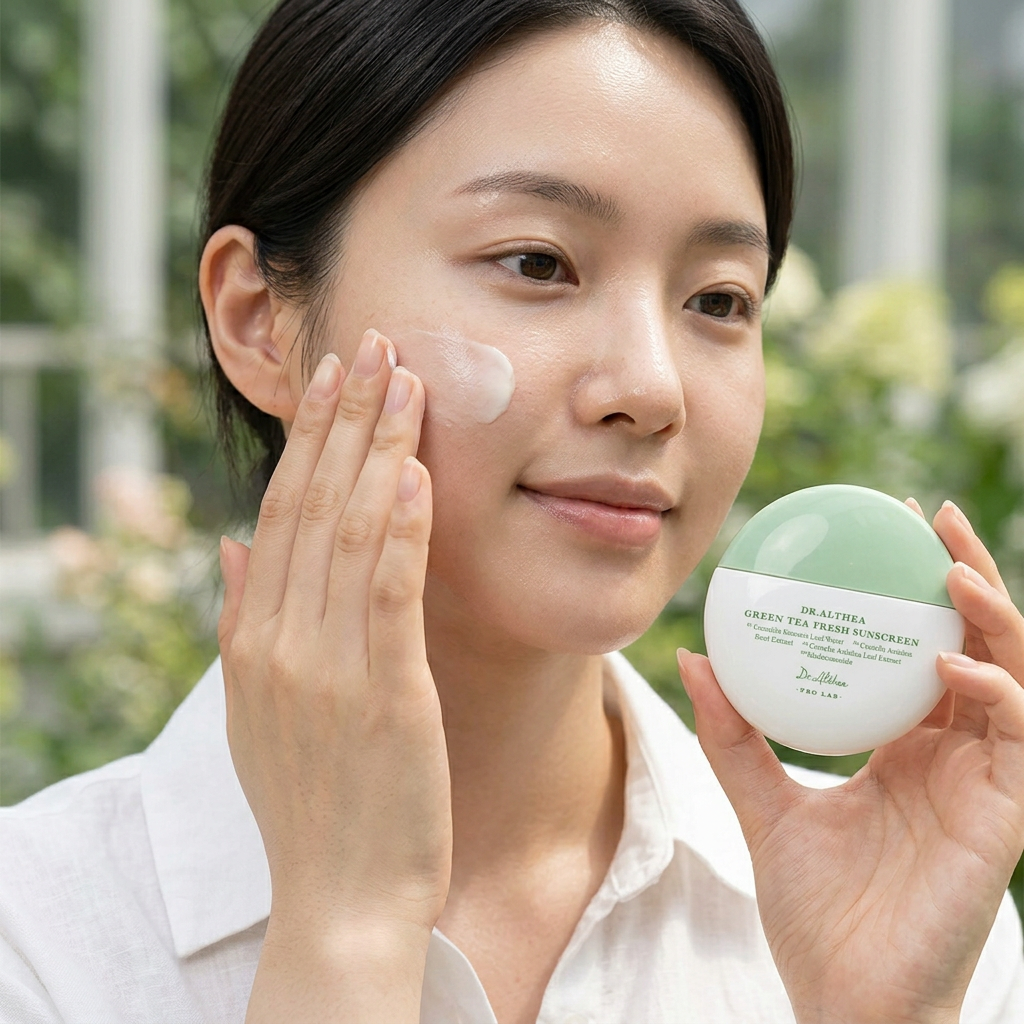 Dr. Althea – Green Tea Fresh Sunscreen, SPF50+ PA++++, 45ml