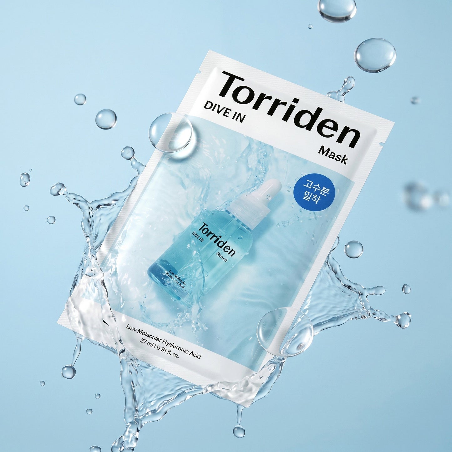 Torriden – Dive-in Low Molecular Hyaluronic Acid Mask, 1 sheet