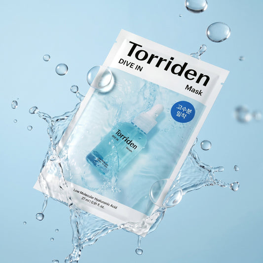 Torriden – Dive-in Low Molecular Hyaluronic Acid Mask, 1 sheet