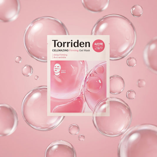 Torriden – Cellmazing Low Molecular Collagen Elasticity Gel Mask, 1 sheet